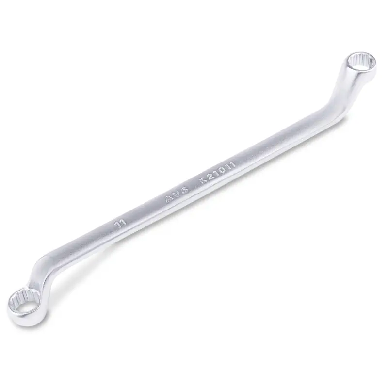 Ключ гаечный накидной изогнутый (10х11 мм) AVS K21011
