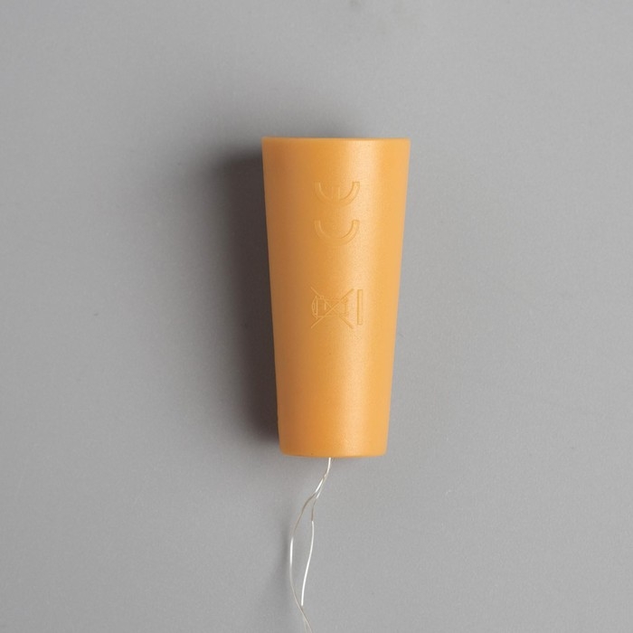 Гирлянда «Нить» 2 м роса с пробкой, IP20, серебристая нить, 20 LED, батарейки LR44х3 (в комплекте), свечение зелёное Гирлянда «Нить» 2 м роса с пробкой, IP20, серебристая нить, 20 LED, батарейки LR44х3 (в комплекте), свечение зелёное