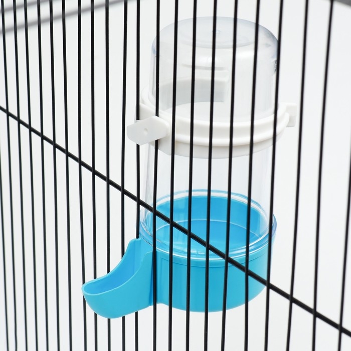 Поилка для птиц 7,3 х 15 см, 480 мл, синяя Поилка для птиц 7,3 х 15 см, 480 мл, синяя