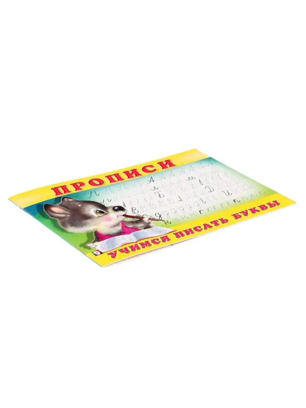 Раскраска-пропись &laquo;Учимся писать буквы&raquo;