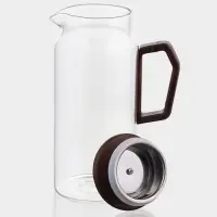 Кувшин стеклянный "Акация", крышка-сито, 1000 мл, 15х10х22 Кувшин стеклянный "Акация", крышка-сито, 1000 мл, 15х10х22