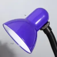 Лампа настольная RISALUX, Е27, 40 Вт, фиолетовая