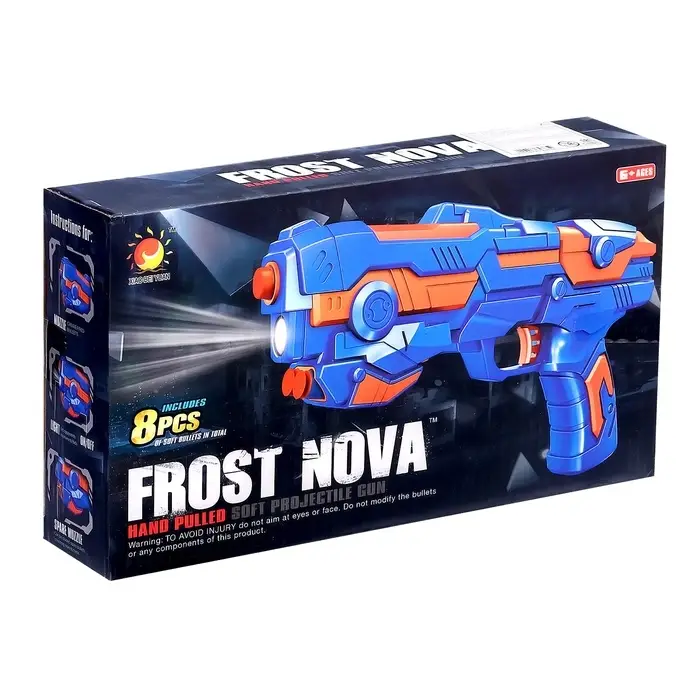 Пистолет &laquo;Звёздный мститель&raquo;, стреляет мягкими пулями, МИКС