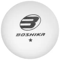 Мяч для настольного тенниса BOSHIKA Training 1*, ABS, цвет белый