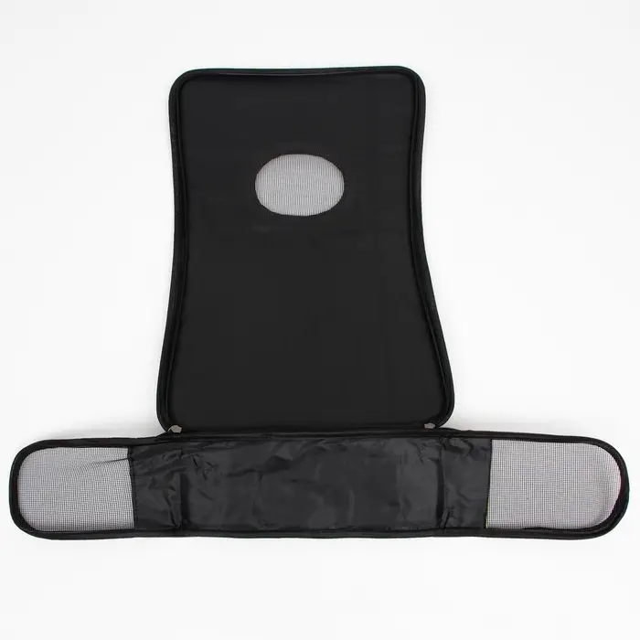 Сумка - переноска &laquo;Цветы&raquo;, размер S, 37.5&times;17&times;22 см, каркасная, зелёная