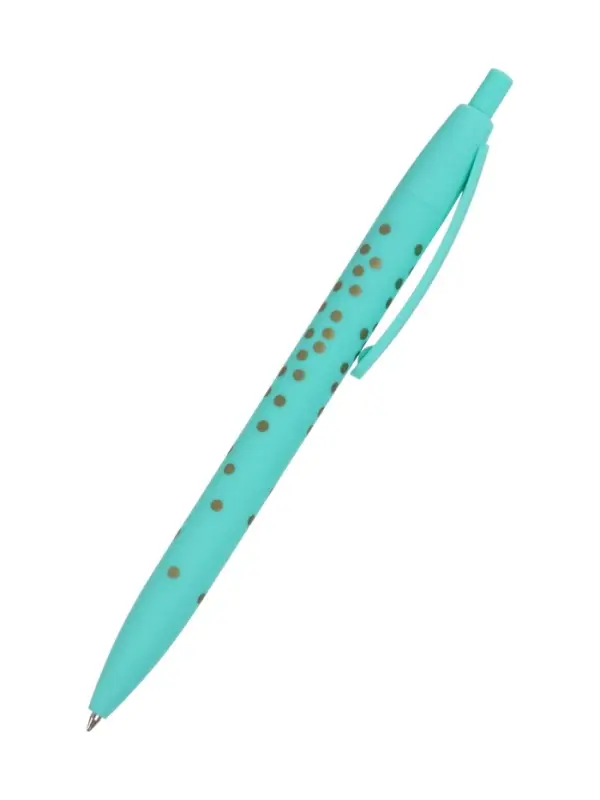 Ручка шариковая Calligrata, автоматическая, синий стержень, узел 0.5 мм, корпус прорезиненный, МИКС