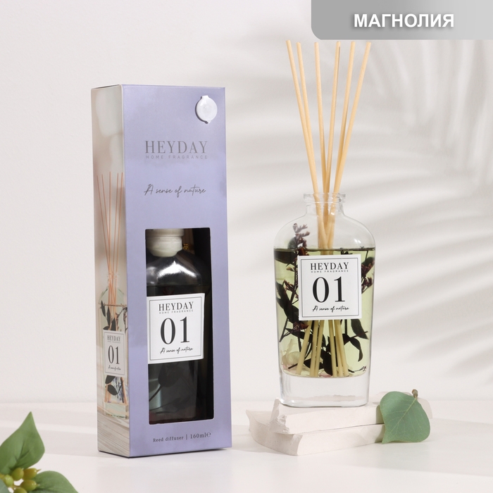 Диффузор ароматический  Диффузор ароматический "Heyday", 160 мл, магнолия