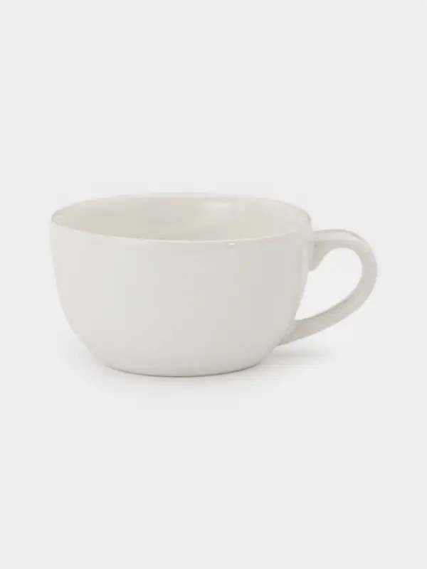 Чашка &laquo;Премиум&raquo;, 200 мл, 12.5&times;9.9&times;5.6 см, фарфор, белая