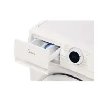 Стиральная машина Midea MF100W60/W, класс А, 1000 об/мин, 6 кг, 15 программ, белая