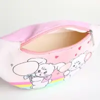 Сумка поясная &laquo;Друзья&raquo;, для девочки, на молнии, розовая