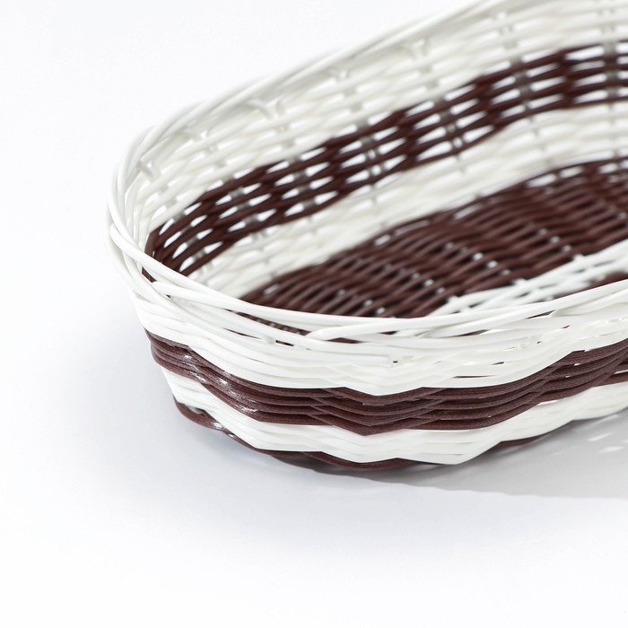 Корзинка для подачи Доляна «Овал. Шоко», 26×14×6 см Корзинка для подачи Доляна «Овал. Шоко», 26×14×6 см