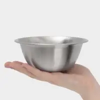 Миска Hanna Kn&ouml;vell, 500 мл, d=14 см, толщина 0.4-0.5 мм, нержавеющая сталь