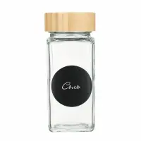 VETTA ЭКО Вуд Набор банок для специй, 6шт., 120мл,стекло, бамбук