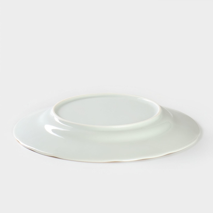 Тарелка фарфоровая «Надежда. Стильный», d=24 см Тарелка фарфоровая «Надежда. Стильный», d=24 см