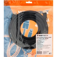 Кабель Bigtech (OAVDC16)HDMI 4K 2.0 M/M, 10м, чер