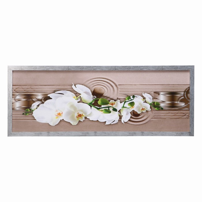 Картина  Картина "Цветущая орхидея" 42*106 см