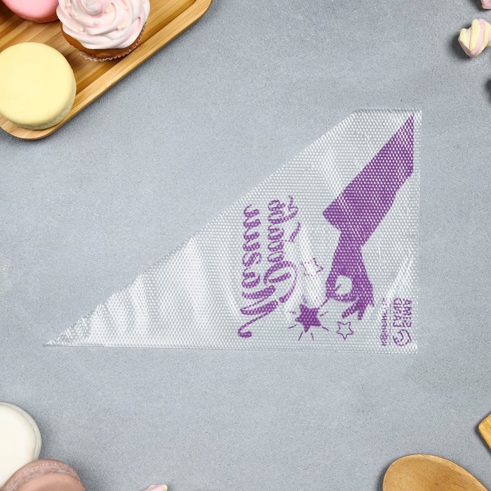 Кондитерские мешки «Добавь магии» 35 х 20 см, 50 шт Кондитерские мешки «Добавь магии» 35 х 20 см, 50 шт