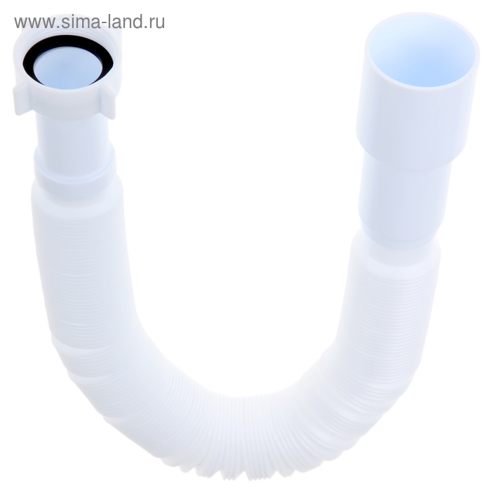 Гофросифон  Гофросифон "АНИ Пласт" K216, 1 1/4" х 40/50 мм, удлинённый, без выпуска, L= 541-1371 мм