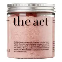 Детокс-скраб и соль для ванн The Act грейпфрут, расслабляющий, 300 мл