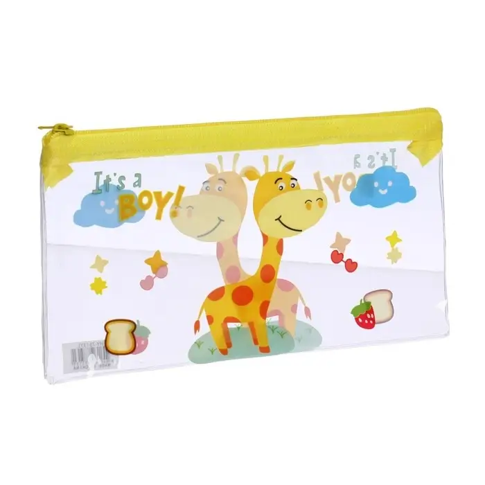 Пенал на молнии Пенал на молнии "Зверушки", МИКС