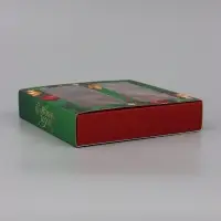Коробка подарочная для 8 конфет и шоколад &laquo;Новогодняя роскошь&raquo;, 17.7&times;17.8&times;3.8 см