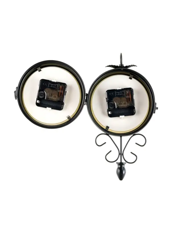 Часы настенные интерьерные &laquo;Весенние&raquo;, двусторонние, на подвесе, плавный ход, 30&times;48 см, циферблат d=17 см, от батареек 2&times;АА