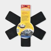 Вкладыши - разделители для хранения посуды, набор 2 шт., d=36 см, d=27.5 см, войлок