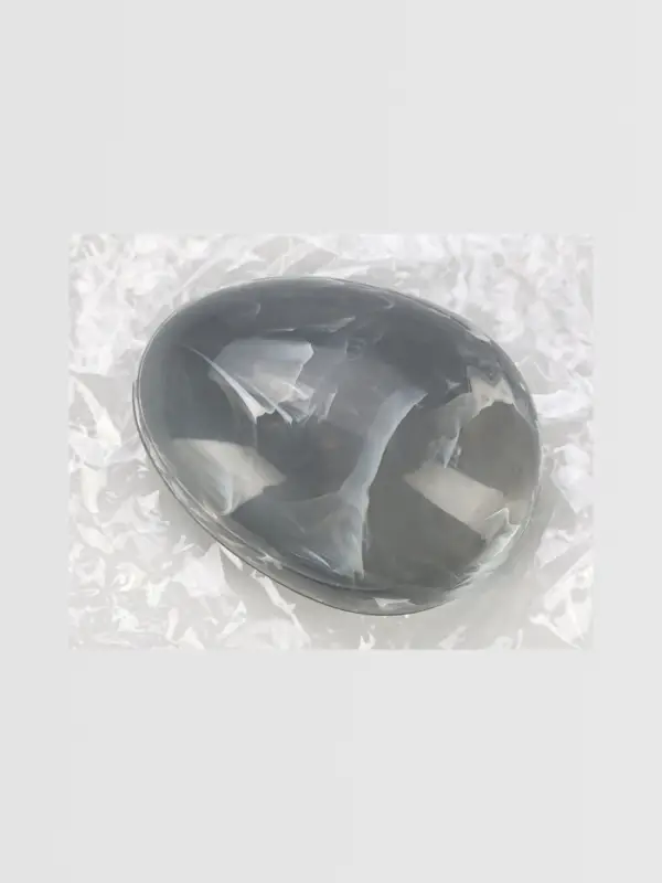 Расчёска массажная, 9&times;7 см, серая