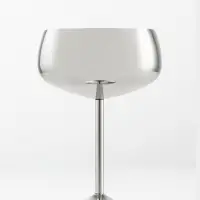 Бокал-коктейльная рюмка, 400 мл, 16&times;11.5 см, нержавеющая сталь, серебристый