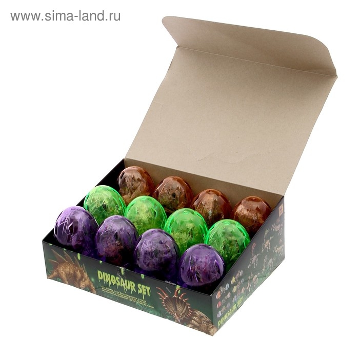Конструктор в яйце «Динозавр», 6 видов, МИКС Конструктор в яйце «Динозавр», 6 видов, МИКС