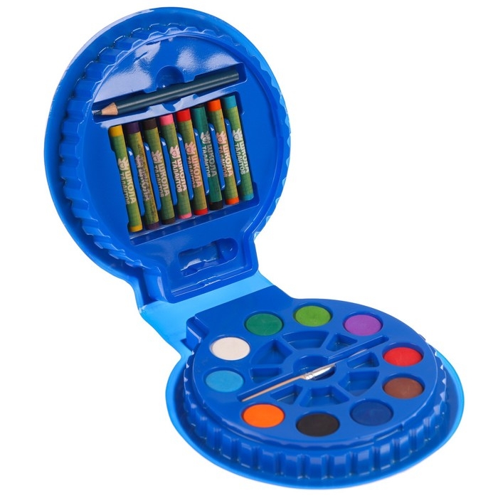 Набор для рисования, 20 предметов Набор для рисования, 20 предметов "Эльза", Холодное сердце