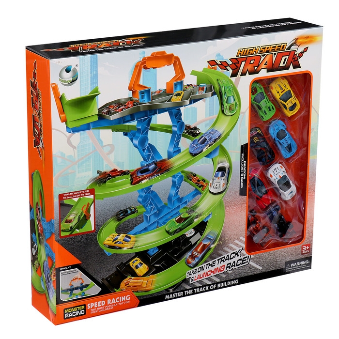 Автотрек «Виражи», в комплекте 8 машинок Автотрек «Виражи», в комплекте 8 машинок