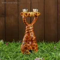 Сувенир «Целующиеся жирафы», 25×4×10 см, дерево Сувенир «Целующиеся жирафы», 25×4×10 см, дерево