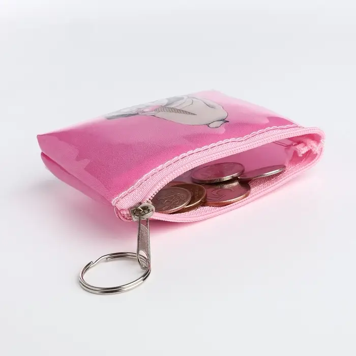 Кошелёк детский &laquo;Котики и мопсики&raquo; Выбражулька, маленький, монетница, МИКС