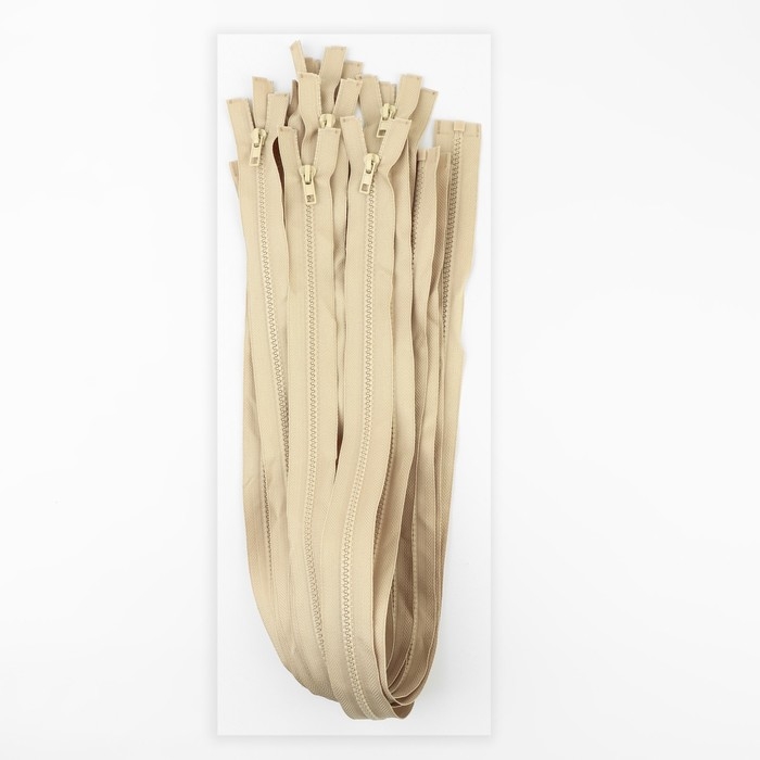 Молния «Трактор», №5, разъёмная, замок автомат, 80 см, цвет бежевый, цена за 1 штуку Молния «Трактор», №5, разъёмная, замок автомат, 80 см, цвет бежевый, цена за 1 штуку