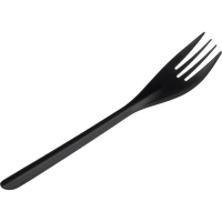 Вилка однор.столов. ПП набор 1/1 черн.в инд.уп., 500 шт/кор (H11-013)