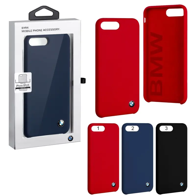 Чехол для iPhone 8 Plus BMW Silicone Case