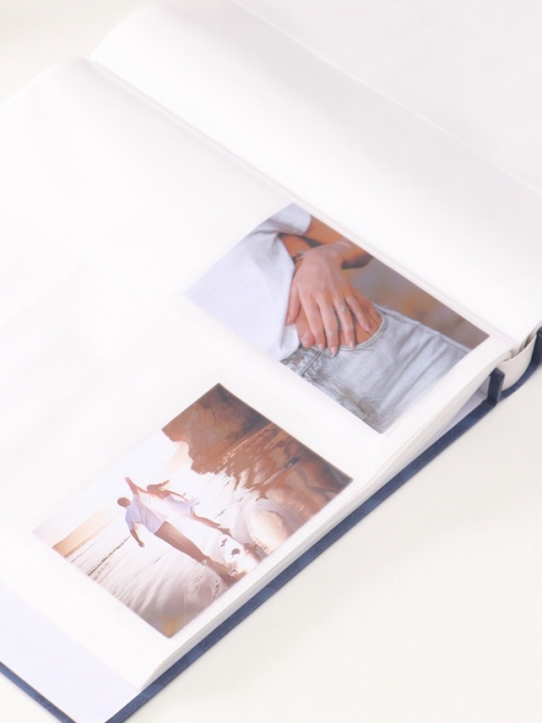 Фотоальбом на 500 фото 10х15 см Фотоальбом на 500 фото 10х15 см "Версаль" в коробке синий 4,7х33х34 см