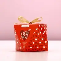 Соль для ванны I love you, 150 г, аромат сливочного пломбира, Чистое счастье