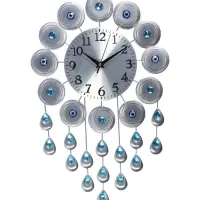 Часы настенные &laquo;Малика&raquo;, серия: Ажур, дискретный ход, циферблат 15.5 см, 46.5&times;30 см