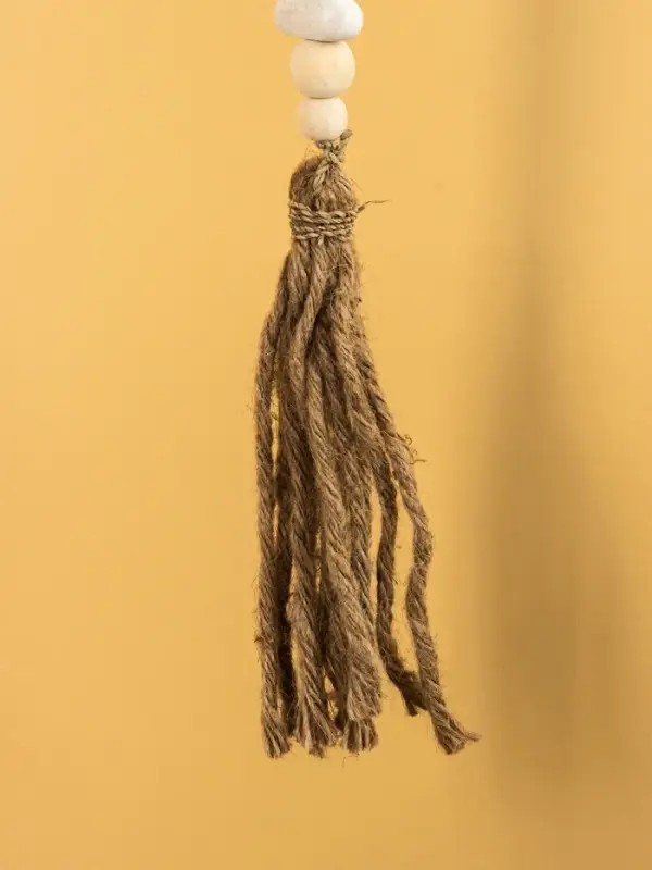 Подвеска декоративная «Звёздочки», 13×2×100 см, дерево, камень, голубая Подвеска декоративная «Звёздочки», 13×2×100 см, дерево, камень, голубая