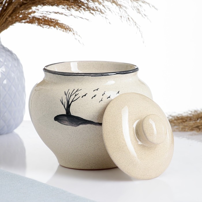 Горшок для запекания  Горшок для запекания "Русский" 0,85л / 14х14см, лирика