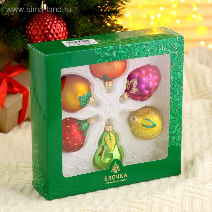 Набор Набор "Фрукты" (набор 6шт)