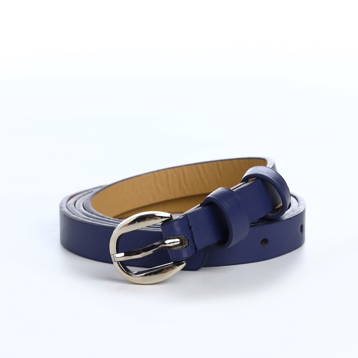 Ремень женский, ширина 1,1 см, пряжка металл, цвет Ремень женский, ширина 1,1 см, пряжка металл, цвет