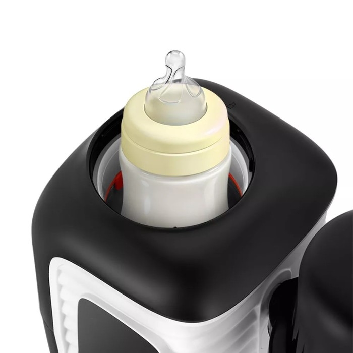 Блендер-пароварка Kitfort KT-2323, стационарный, 430 Вт, 0.45/0.3/0.2 л, чёрно-белый Блендер-пароварка Kitfort KT-2323, стационарный, 430 Вт, 0.45/0.3/0.2 л, чёрно-белый