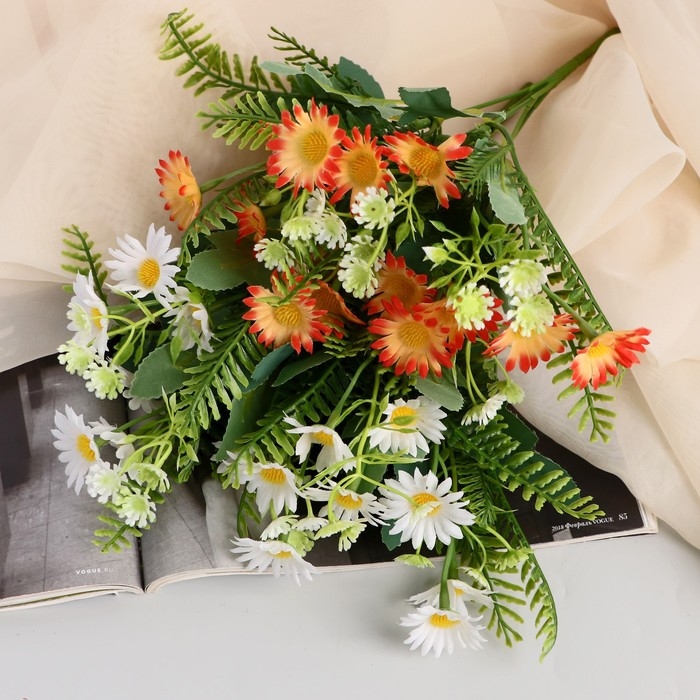 Букет Букет "Пупавка полевая" 30 см, микс