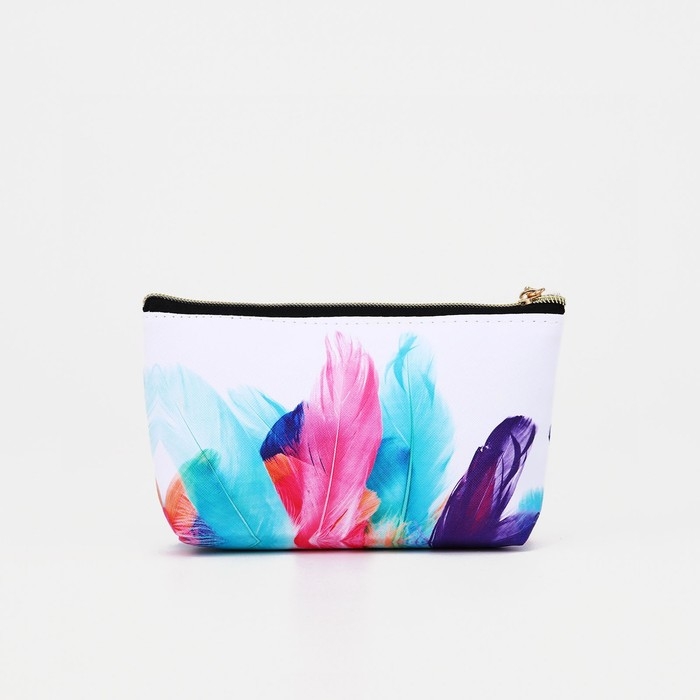 Косметичка на молнии, цвет белый Косметичка на молнии, цвет белый