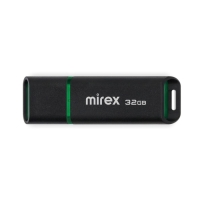 Флешка Mirex SPACER, 32 Гб ,USB3.0, чт до 100 Мб/с, зап до 40 Мб/с, чёрная