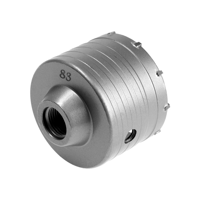 Коронка буровая ТУНДРА, высота 60 мм, М22 х 83 мм Коронка буровая ТУНДРА, высота 60 мм, М22 х 83 мм