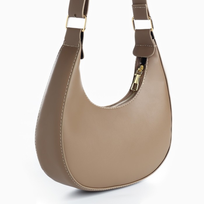 Сумка женская из искусственной кожи, 22х23х6 см, коричневый цвет Сумка женская из искусственной кожи, 22х23х6 см, коричневый цвет